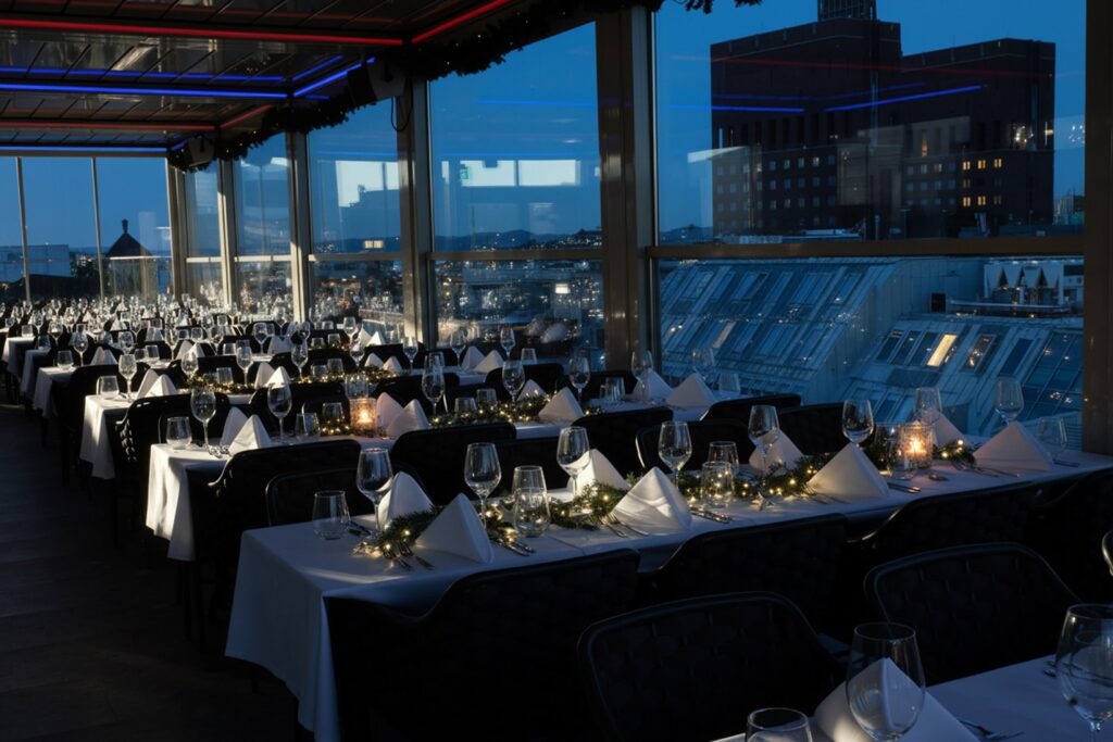 julebord på s4 rooftop