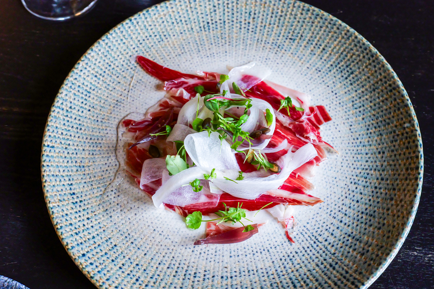 meny med pata negra på park 29 restaurant