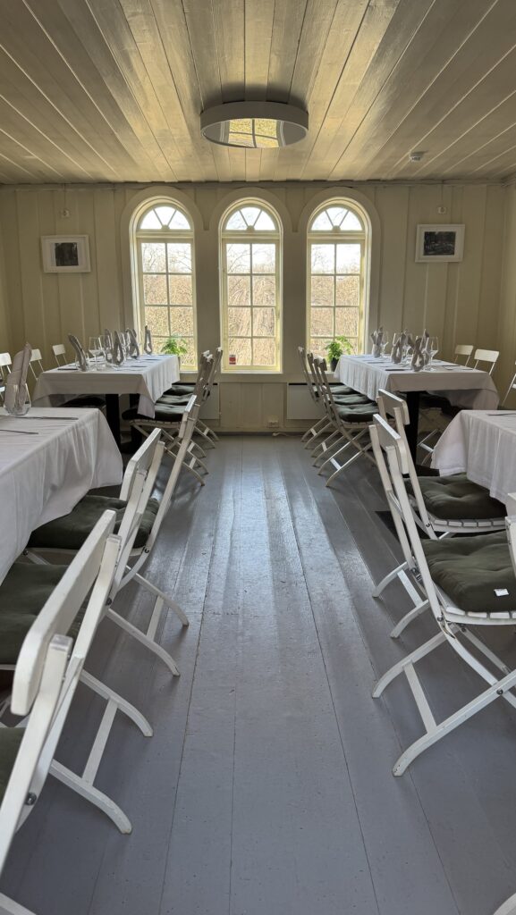 larsstua selskapslokale i frogner hovedgård