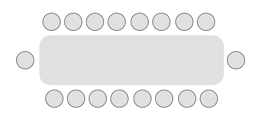 langbord bordplassering bryllup