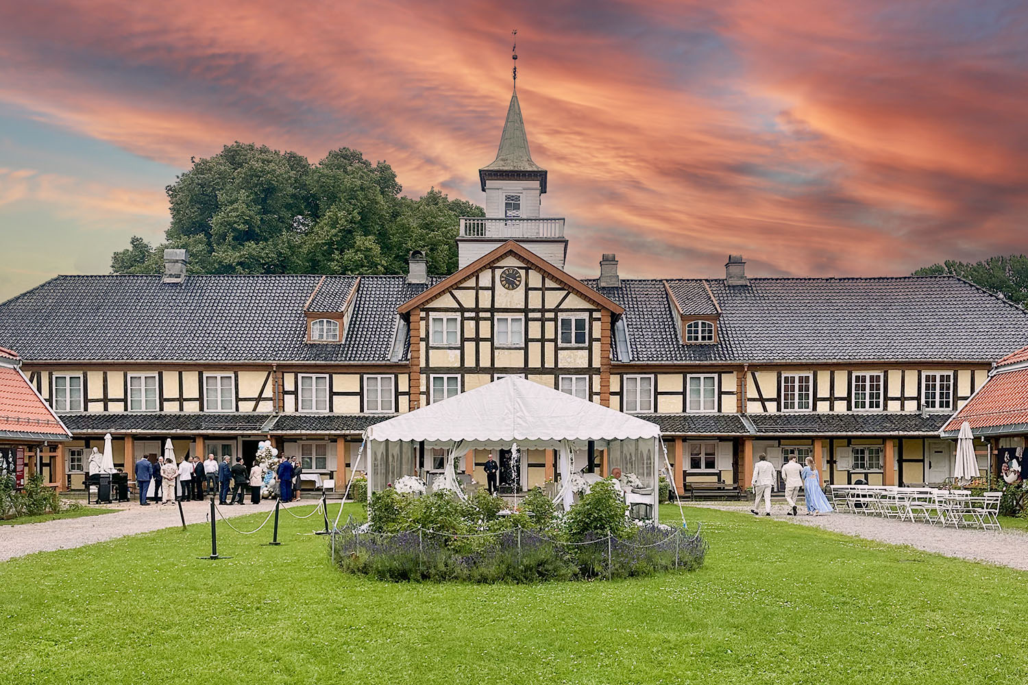 sommerfest på herregårdskroen