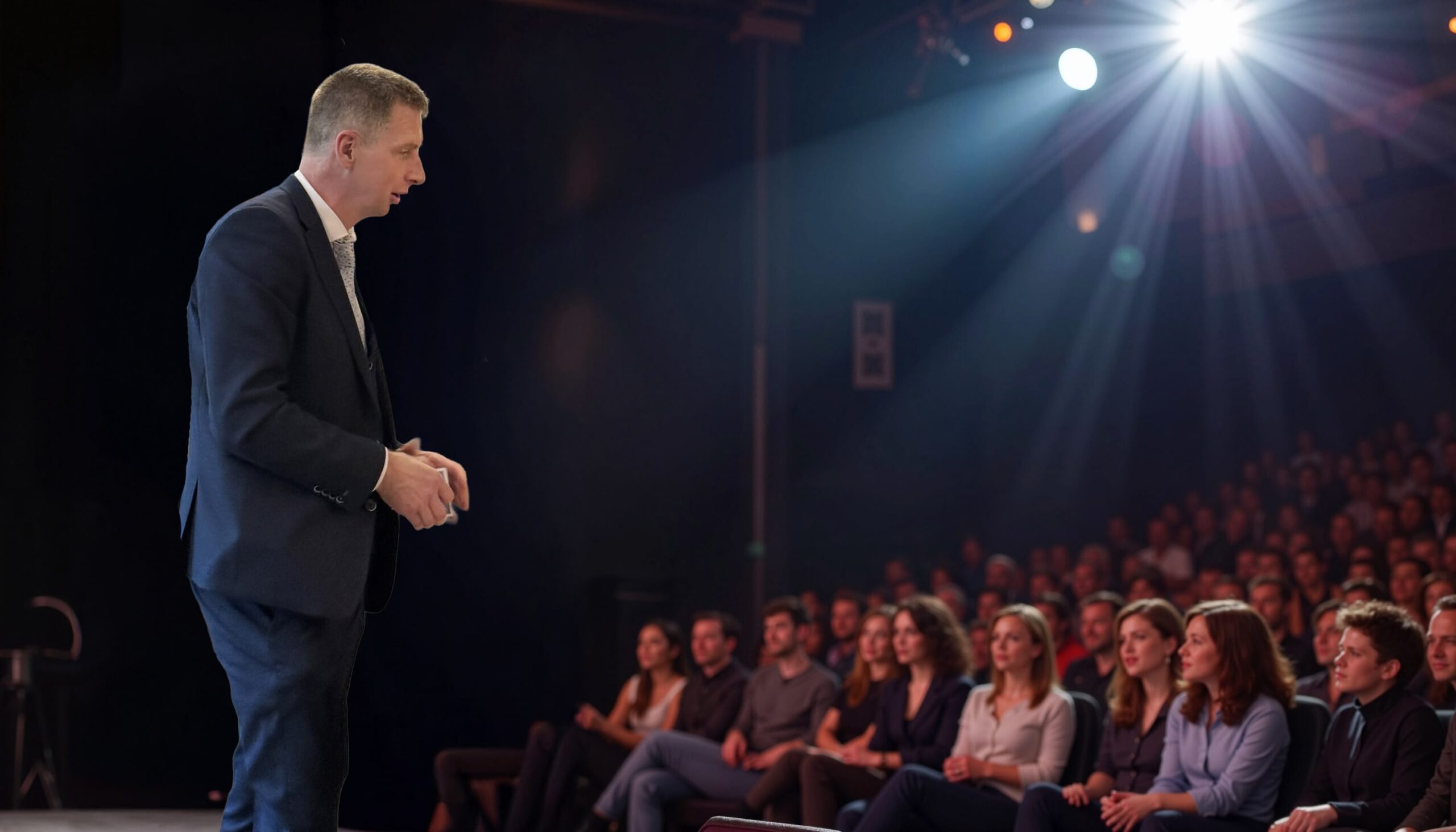 Inspirerende kickoff med Denis Stone – foredragsholder, konferansier og tryllekunstner